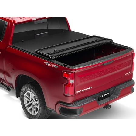 Lund 22-23 Ford Maverick (4.5ft Bed) Hard Fold Tonneau Cover - Black Clearance