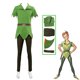 thumbnail image 2 of Disfraz de Peter Pan, disfraz de Anime, uniforme de elfo verde, vestidos para niños y niñas, disfraz de Carnaval de Halloween, traje elegante para hombres, 2 of 4