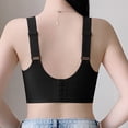 thumbnail image 5 of PMVFHDE Seamless Wireless Sleep Bra For Women Full Coverage Comfort All-Day Wear Soft Unlined Daily Black - 2XL, 5 of 5