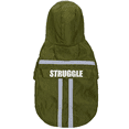 thumbnail image 1 of Poncho de lluvia ligero para perros con capucha y cintas reflectantes de seguridad, chaqueta impermeable para exteriores para perros MFZFUKR CPB-DE-LYY2156-1, 1 of 5