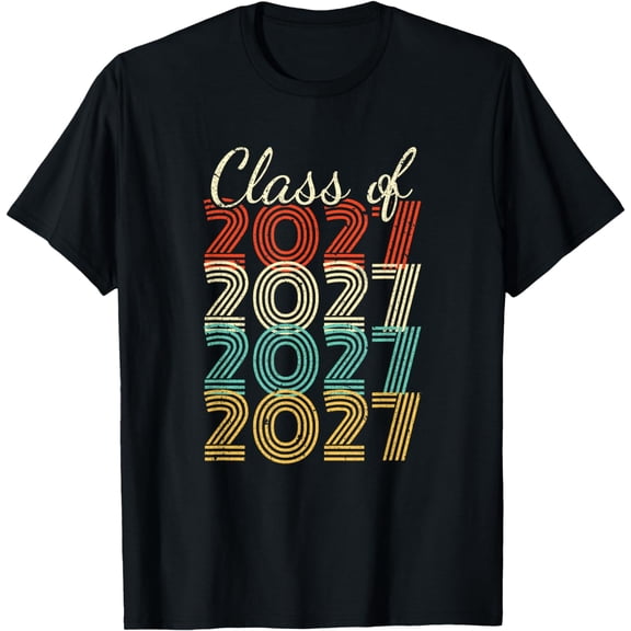 Class of 2027 Senior 2027 Graduation T-Shirt mens t shirt,black,women,funny,misfits,men,journey,t-shirt