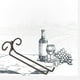 thumbnail image 3 of Wosthever El portavasos de vino invertido agrega un toque de elegancia a la exhibición de vinos Los materiales reales son de metal resistente y Organizadores de utensilios de cocina, 3 of 6