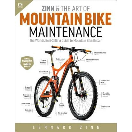 Bike Repair Book Zinn & the Art of Mountain Bike Maintenance : The World's Best-Selling Guide to Mountain Bike Repair ()
