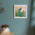 thumbnail image 2 of Pintura de diamante 5D NQ pavo real 30x30 cm decoración pared dormitorio hogar, 2 of 5