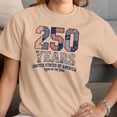 thumbnail image 3 of Smartprints 250 Years Usa Women's T-Shirt Natural, Cotton, S, 3 of 4