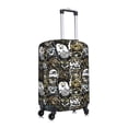 thumbnail image 6 of Salouo Ink Graffiti Owl Pattern Travel Dust-proof Suitcase Cover, Softside Suitcase Protector Luggage Cover Protector for 18-32inch ,Not Included Suitcase, 6 of 8