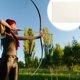 thumbnail image 1 of IDEANATEGRATE Archery Backstop Beige Heavy Duty Con Esquinas Perforadas Para Fácil En Exterior, 1 of 8
