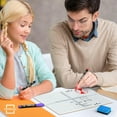 thumbnail image 5 of Dry Erase Board 9"X12" Interactive Learning White Board , XY Graph Dry Erase Whiteboard Pack of 12, 5 of 10