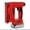 Red, variant on Yellow Professional 2-in-1 Cordless Brad Nailer Stapler Tool Compatible with for 20V MAX Adjustable Depth Lock
