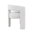 thumbnail image 4 of Jofran Hayden Modern Three Leg Sculpture Dining Armchair with Performance Fabric, 4 of 7