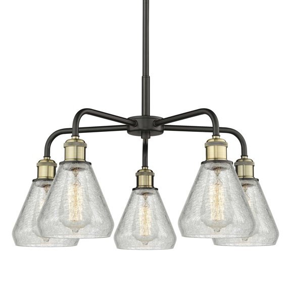 Innovations Lighting 516-5CR-BAB-G275 Conesus 5 Light 24" Wide Chandelier - Black Antique