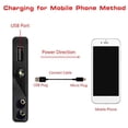 thumbnail image 3 of Portable 12V Car Jump Starter Engine Battery Charger Power Bank for Gasoline Engine 3.0L Black, 3 of 4