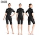 thumbnail image 4 of Traje de neopreno corto de 3 mm para hombre, resistente a los rayos UV, con cremallera frontal, de licra, de manga corta, para buceo, pesca submarina, 4 of 5