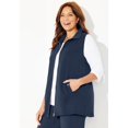 thumbnail image 4 of Catherines Women's Plus Size Suprema Studio Zip Front Vest, 4 of 6
