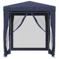 thumbnail image 3 of vidaXL Party Tent Outdoor Canopy Tent Gazebo Marquee with 4 Mesh Sidewalls, 3 of 7