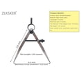 6 Inch Adjustable Lockable Steel Divider Wing Leather Compass - Walmart.com