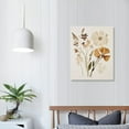 thumbnail image 4 of Nawypu Watercolor Botanical Wall Art Vintage Floral Art Prints Wildflowers Art Modern Boho Canvas Wall Art Painting Farmhouse Wall Picture Decor for Living Room Bedroom, 4 of 5