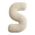 thumbnail image 4 of Ramiter S To Z Creative English Letter Pillow Alphabet LOVE Combination Sofa Bedside Simple Special Shaped Pillow Pillowcase Zippe, 4 of 5