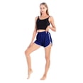 thumbnail image 1 of Monfince Women's Yoga Dance Short Pants Sport Shorts Summer Athletic Cycling Hiking Sports Shorts Dark Blue US 6-18, 1 of 7