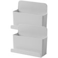 thumbnail image 1 of 2 Pcs Boîte de Rangement Murale pour Télécommande Étagères Murales Flottantes Étagère de Chambre, 1 of 9