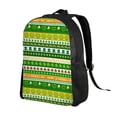 thumbnail image 2 of Fuzoiu St. Patrick's day in green colors Print Laptop Backpack,Work Business Backpacks, Large Capacity Nurse Bag College Bookbag for School, Waterproof Casual Daypack for Travel, 2 of 8