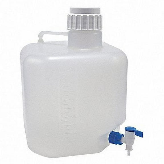 Manufacturer Varies Carboy,20 L,419 mm H,White 3WDV7