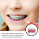 thumbnail image 3 of Jumpingount 50 unids/set cepillo Interdental higiene palitos de hilo palillo de Limpieza de cepillo Tratamientos faciales Rojo, 50 piezas/caja 11*6*2 cm, 3 of 6
