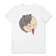 thumbnail image 1 of Vincent Trinidad - Camiseta Yin Yang para Gatos para Adultos Unisex (Blanco, Gris), 1 of 2