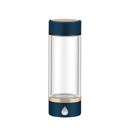 

Glass Generators Water Bottle Rechargeable for Office 420ml 1000mAh
