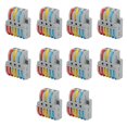 thumbnail image 4 of 3-in-6-out 250V 32A Wear Resistant 10Pcs Wire Block Clamp Terminal, Easy To Plug LT-633 Impact Resistant Home For Wire Spice, 4 of 8