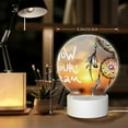 thumbnail image 6 of Naloa Follow Your Dream Dreamcatcher Acrylic LED Night Light Custom LED Lights Personalized Nightlight Customized Gifts for Family Couples Friends, 6 of 9