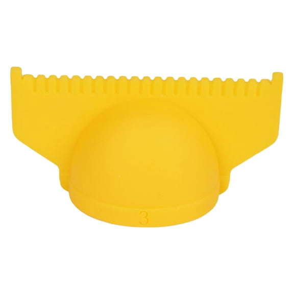 HWHCGZ 1Pc 3mm Edge Sewing Lockranding Tool, SewingTemplates Rulers Needle Gauge Quilting Ruler Measuring Tool Seam Gauge for Sewing Straight,Yellow,3mm Edge Sewing
