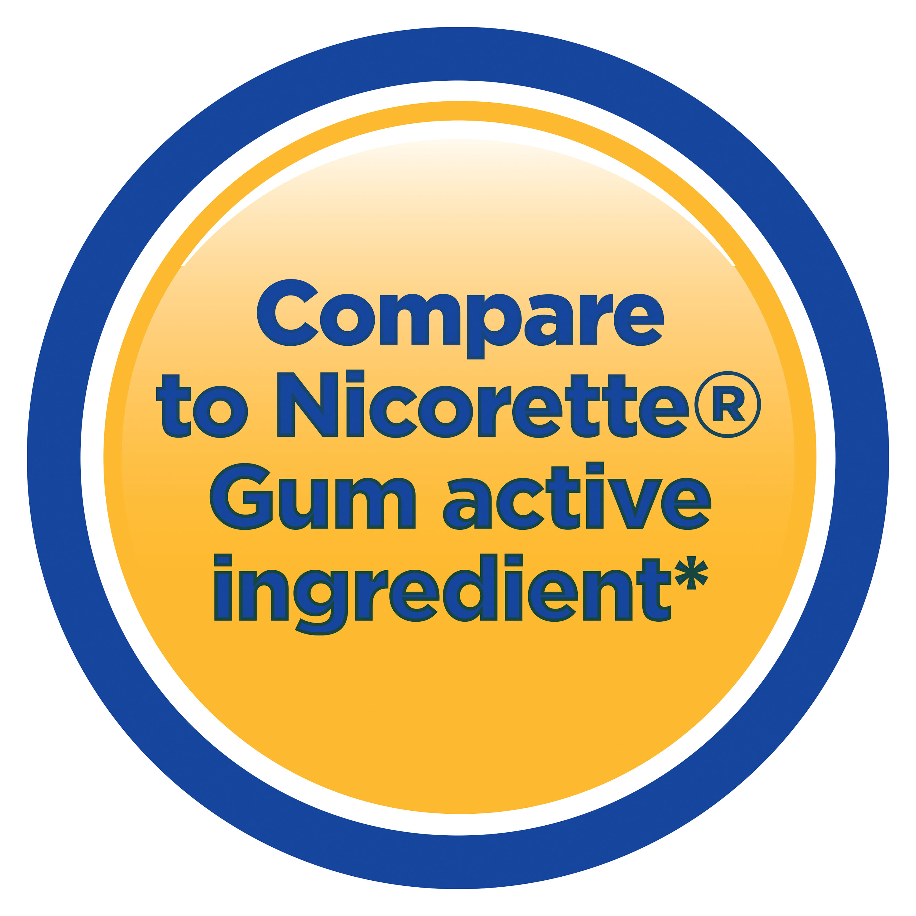 Equate Coated Nicotine Gum, 4 mg, Coated Cinnamon Flavor, 160 Count