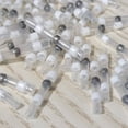 thumbnail image 6 of 50 Pcs White Solder Seal Sleeve Heat Shrink Butt Wire Connectors Gauge 26-24 AWG, 6 of 6
