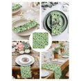 thumbnail image 3 of St. Patrick's Day Cloth Napkins Set of 4 Reusable Dinner Napkins, Lucky Shamrocks Spring Country Leaves Cocktail Napkin Washable Table Napkins for Wedding/Holiday Party/Baby Shower 20"x20", 3 of 7