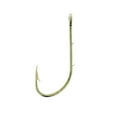 thumbnail image 4 of (3 pack) Eagle Claw 186AH-10 Baitholder 2-Slice Offset Hook, Bronze, Size 10, 4 of 6