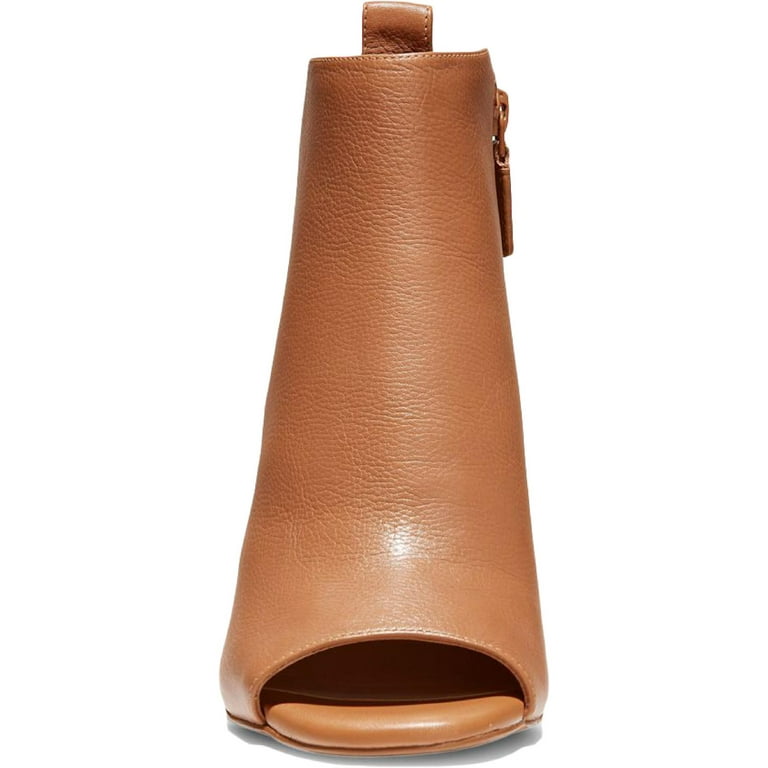 Cole haan top peep toe booties