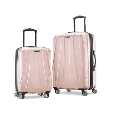 Samsonite Centric 2 Hardside Expandable Luggage with Spinner Wheels, Blossom Pink, 2-Piece Set (20/24)