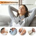 AKASO Neck Heating Pad, Heated Neck Wrap for Neck Pain Relief, Electric