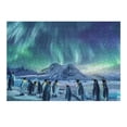 thumbnail image 2 of Awypu Penguins, Aurora, Snow Wooden Jigsaw Puzzle - Impossible Wooden Puzzles Gift for Family Friends 300 PCS, 2 of 4