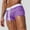 Purple, variant on Dovford Mens Swimwear Short Swim Trunks with Zipper Pocket