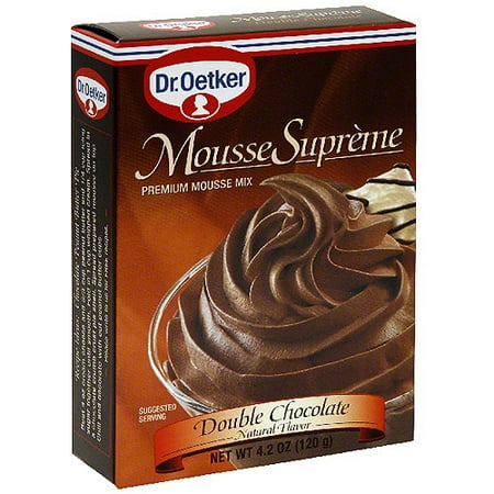 Dr Oetker Double Chocolate Supreme Mousse 4 2 Oz Pack Of 12 Dr Oetker Double Chocolate Supreme Mousse 4 2 Oz Pack Of 12 Com