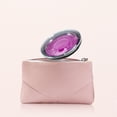 thumbnail image 3 of Unique Bargains 1 Set Convenient Round Eyelash Storage Case Rose Red Acrylic, 3 of 5