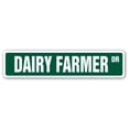 thumbnail image 1 of SignMission SS-DAIRY FARMER 4 x 18 Po. Panneau de Rue Dairy FARMER - Foin en Silo Vache Fromage, 1 of 1
