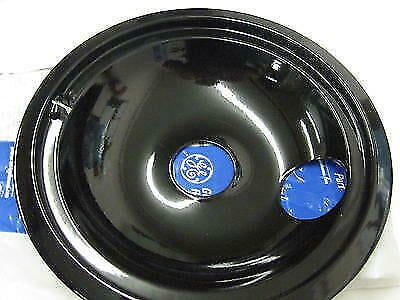 WB31T10014 WB31T10015 DB8 For GE Range Porcelain Black Drip Pans Bowls 4 PK