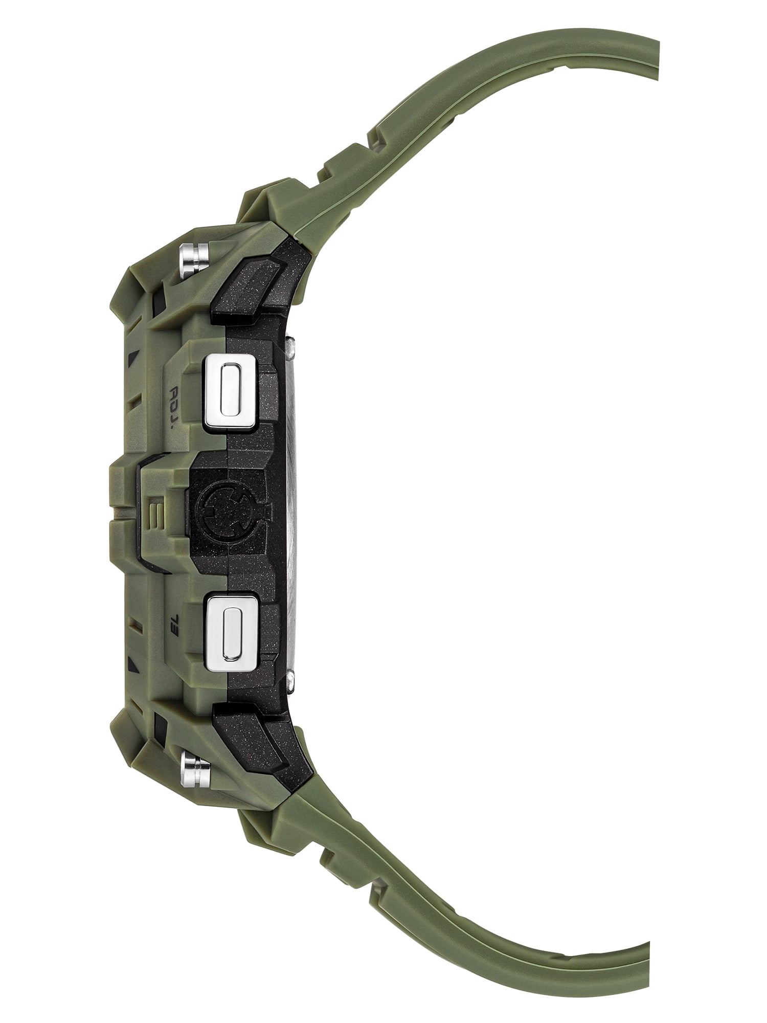 Armitron Unisex Dark Green Resin Digital Sport Watch