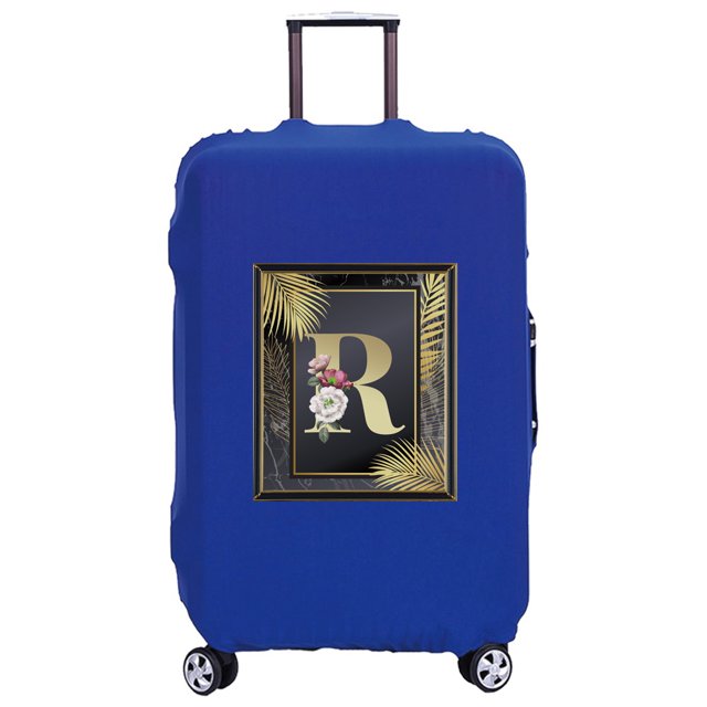 New Travel Suitcase Luggage Covers Protective Covers Scratch Proof Dust Cover Reusable Dust Cover Fgolden Pattern Series 8golden R L