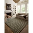 thumbnail image 2 of Chris Loves Julia x Loloi Bradley Sage / Olive 8'-6" x 11'-6" Area Rug, 2 of 6