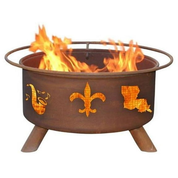 Mardi Gras Fire Pit