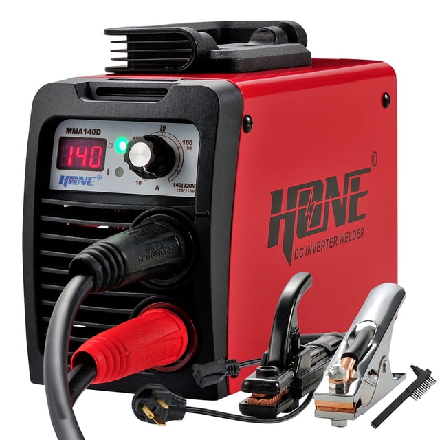 Pantalla LCD con inversor IGBT ARC Welder HONE Stick 140A 110V/220V
